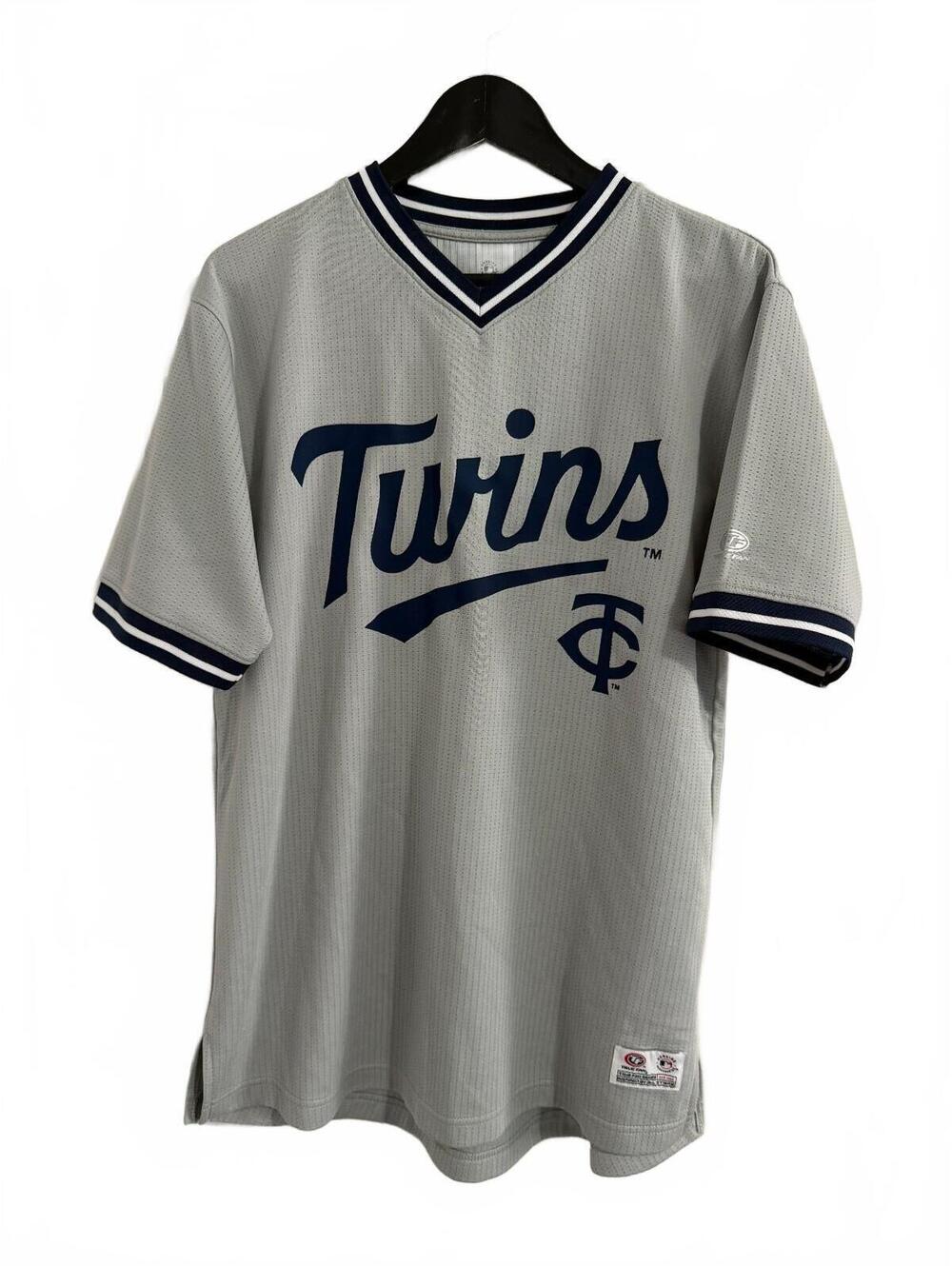 Minnesota Twins Gray Jersey-Tee Men's Size Large